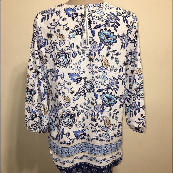 Floral printed blouse - Picture 5 of 8